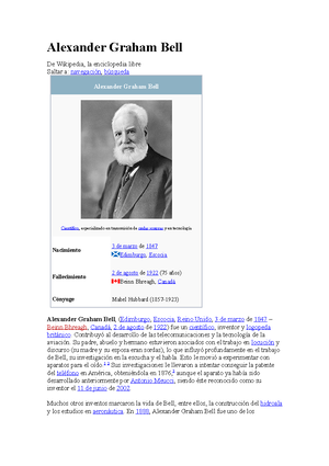 vida temprana de alexander graham bell