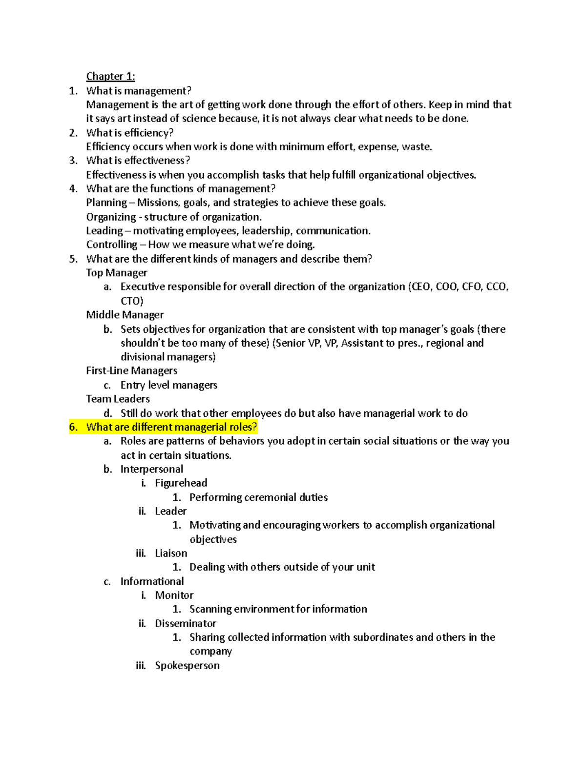 test1studyguide-1-2-3-4-5-6-chapter-1-what-is-management