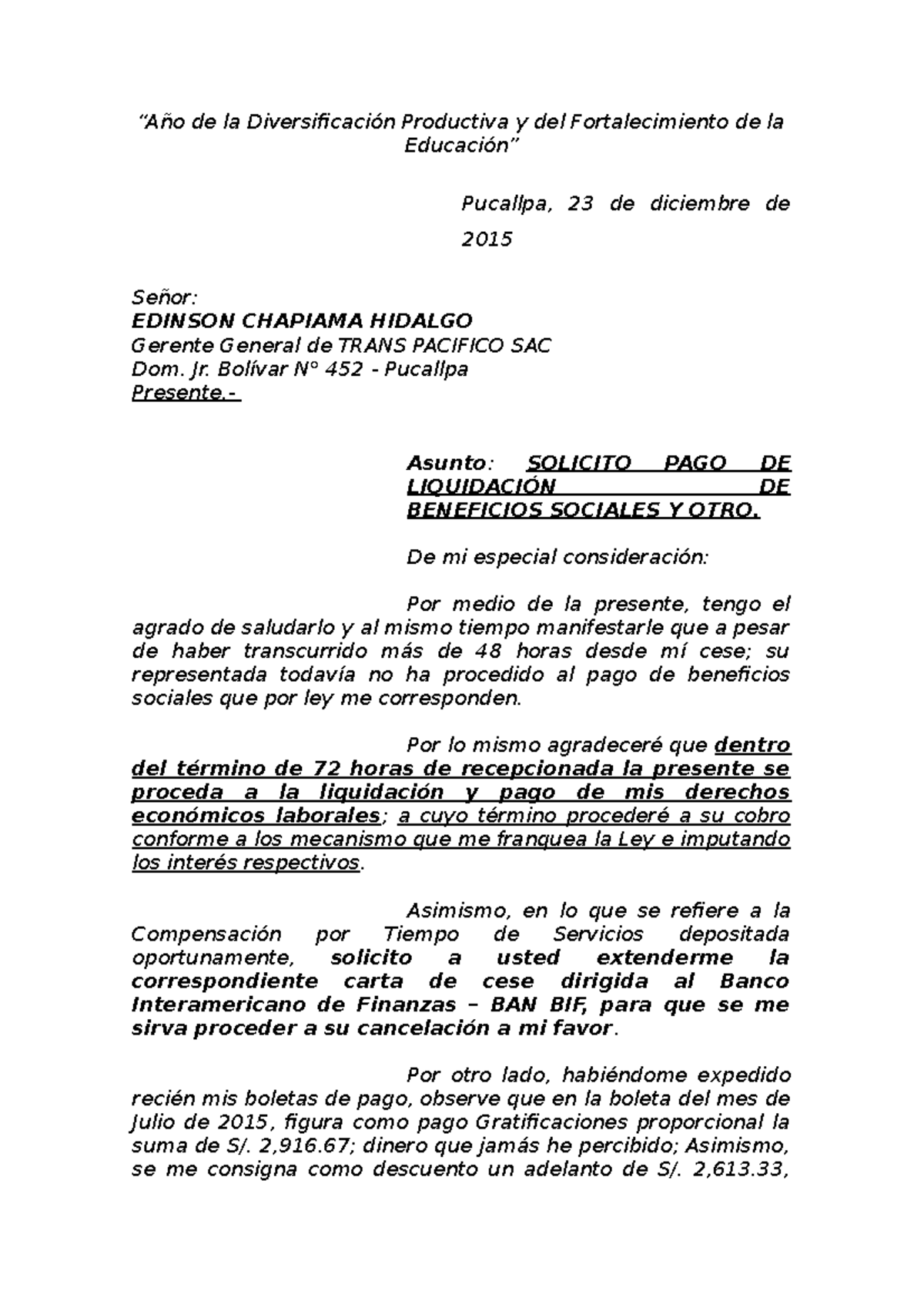 Solicitud De Boletas De Pago Image To U