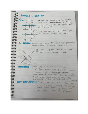 Problem Set 1 Econ - ECON 102 - Studocu