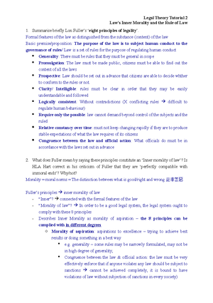 ILT Lecture 1 notes - Lecture 1 Introduction to the Course; Law and ...