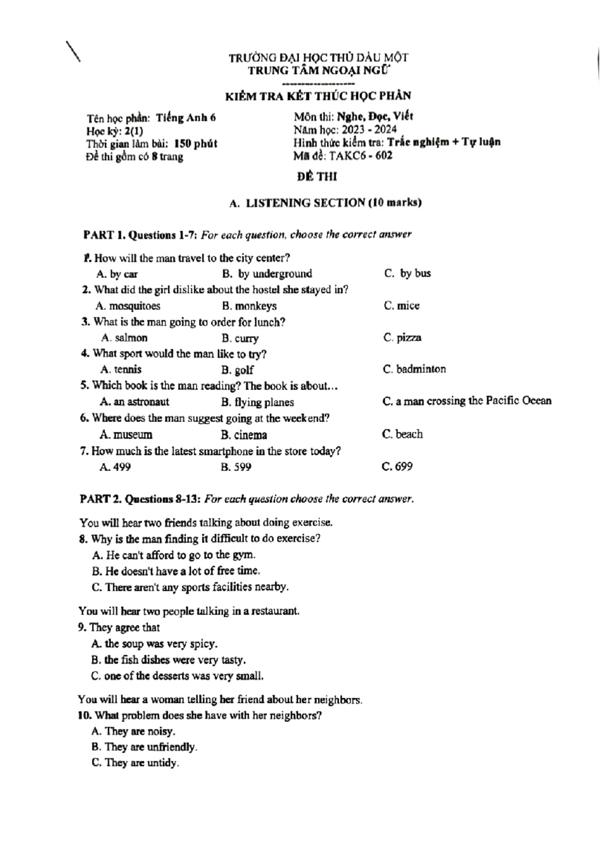 TA6 602 HK2.1 23-24 - this document gives the detail about how to ...