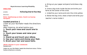 Detailed Lesson PLAN in problem solving - DETAILED LESSON PLAN I ...