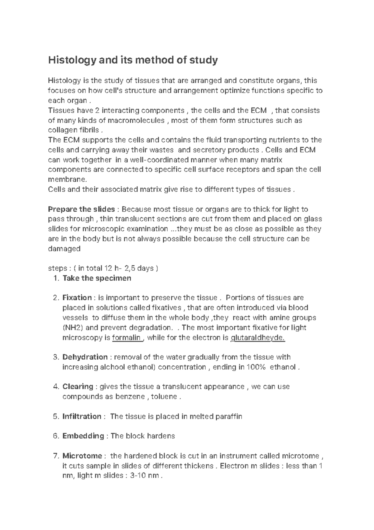 Histology And Its Method Of Study - 1. 2. 3. 4. 5. 6. 7. Histology And ...