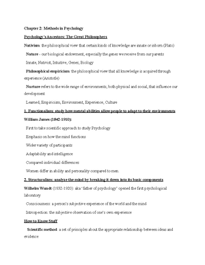 Chapter 7 Notes - Dr. Cousins - Learning Chapter 7 Classical ...