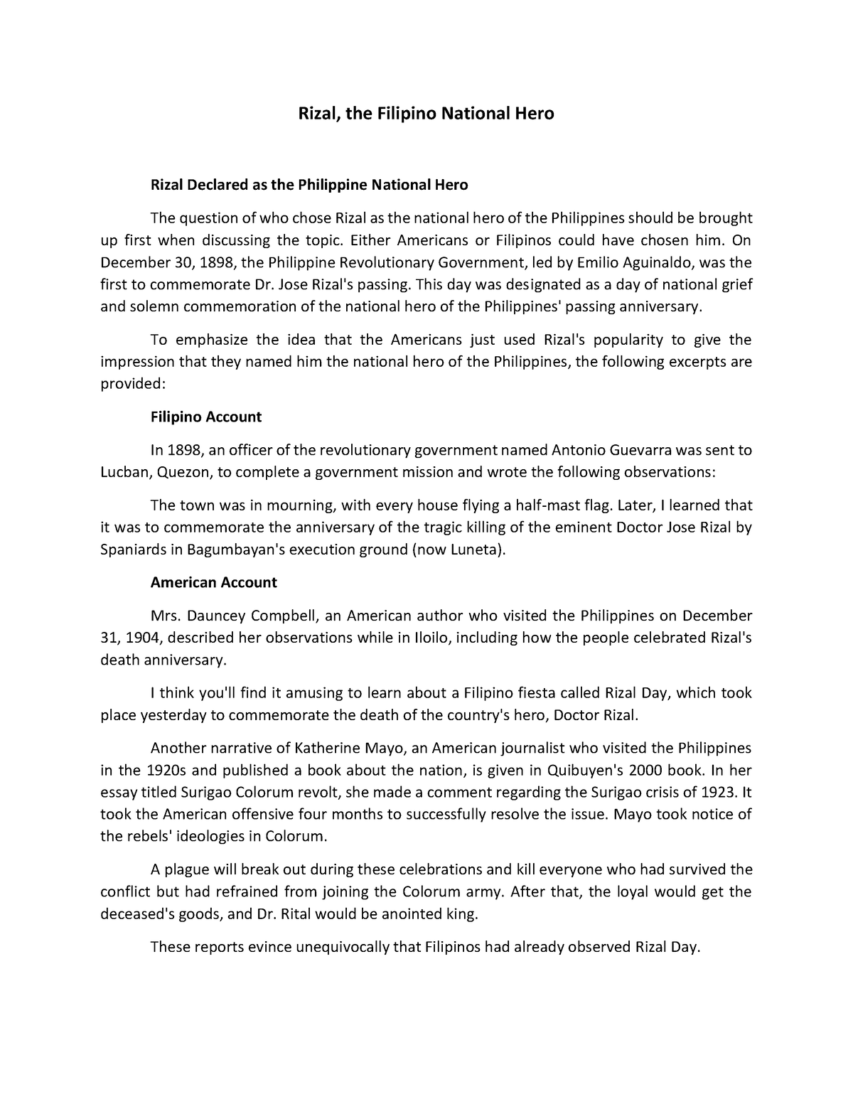 essay about philippine heroes