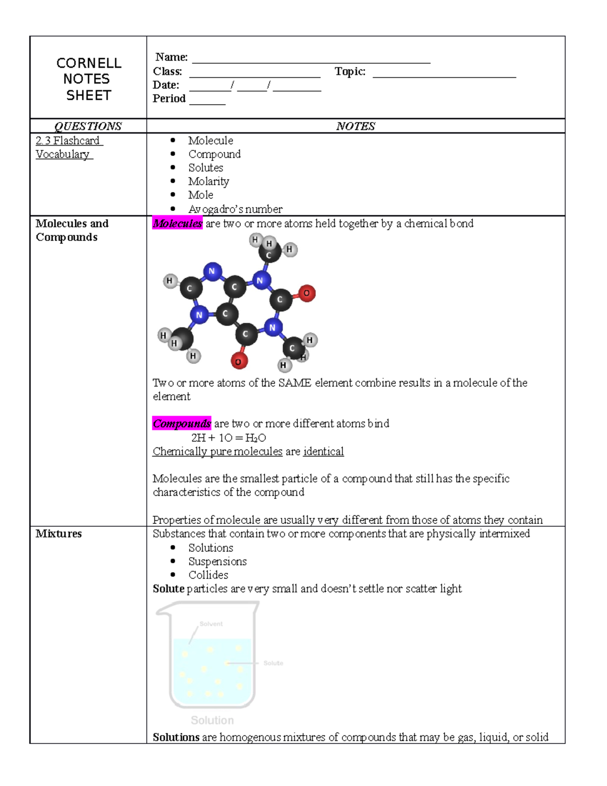 chapter-2-chemistry-comes-alive-2-cornell-notes-sheet-name-studocu