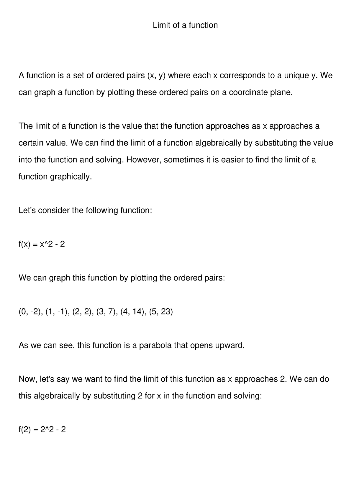 limit-of-a-function-we-can-graph-a-function-by-plotting-these-ordered