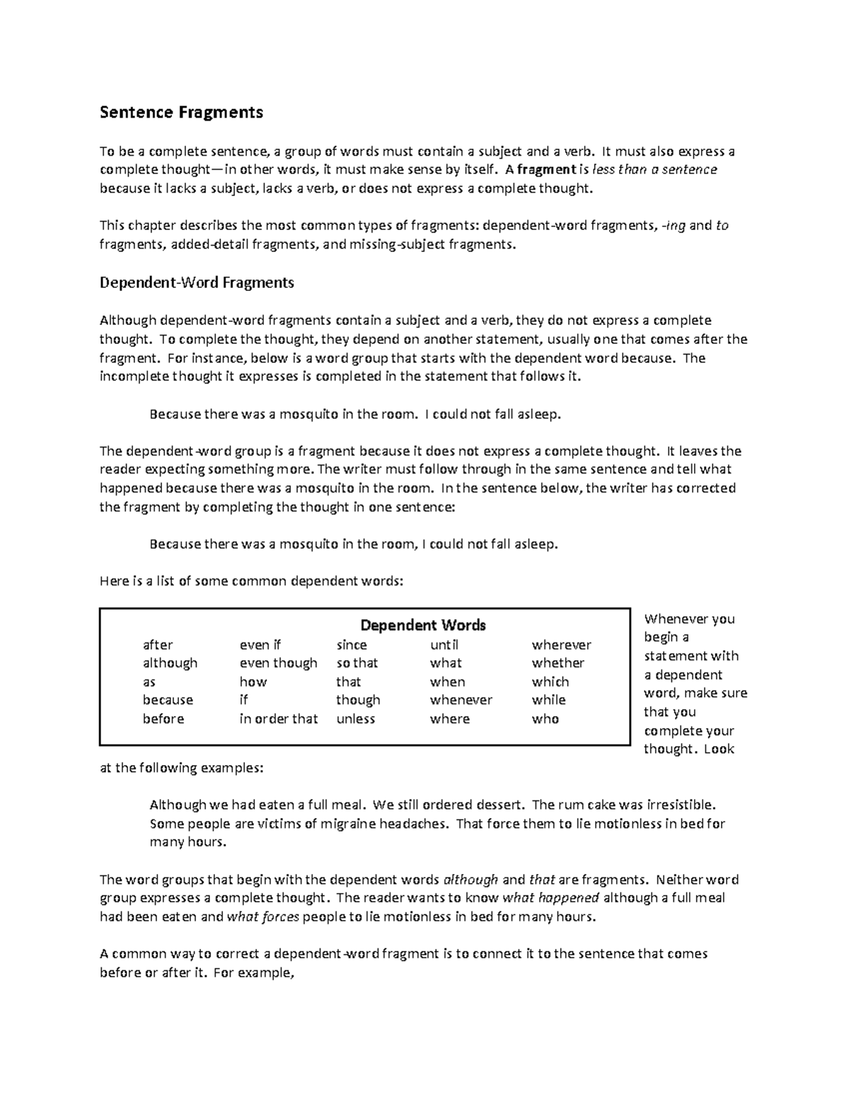 sentence-fragments-lecture-notes-1-2-sentence-fragments-to-be-a