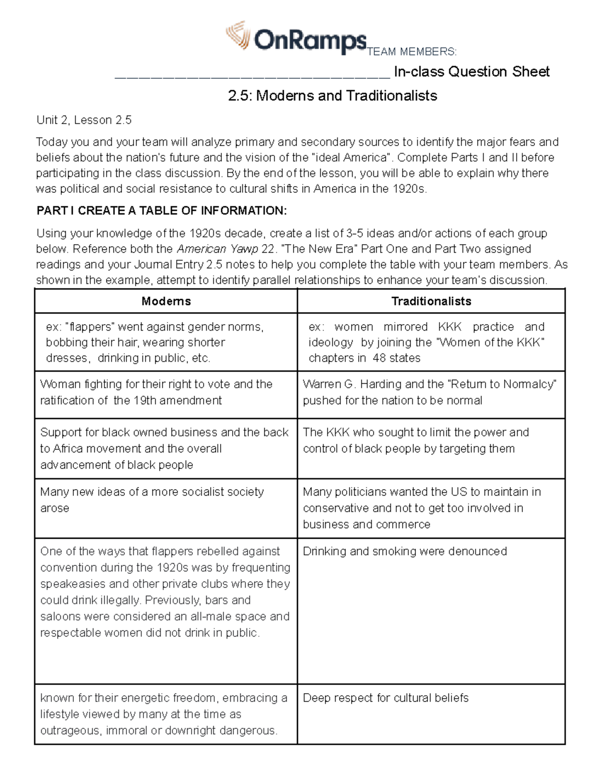 IQ 315L U2 L2 - Lecture notes for unit 2.2 - TEAM MEMBERS: - Studocu