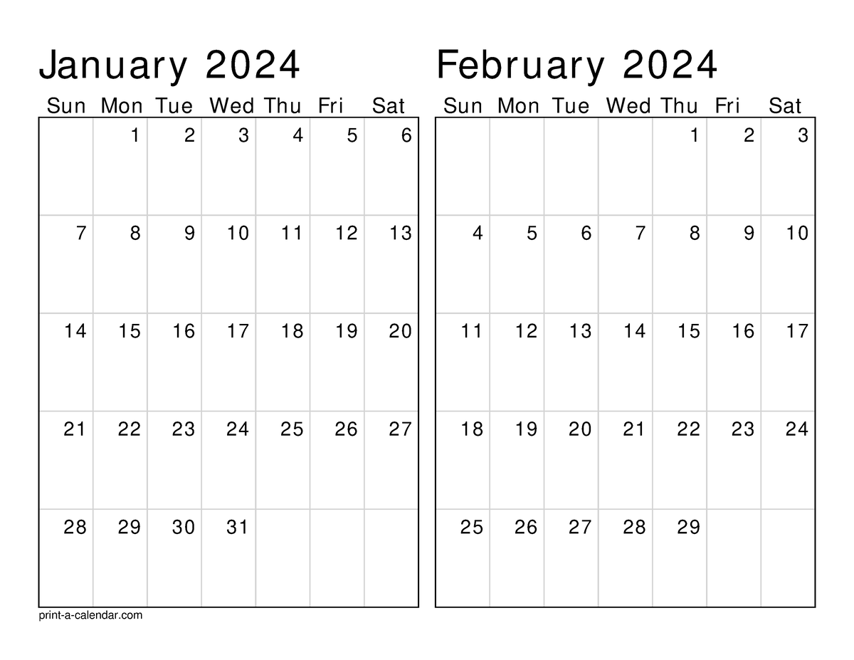 Calendar-1 - n/a - Sun Mon Tue Wed Thu Fri Sat January - February - Sun ...