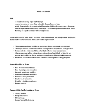 RISK Management Midterms - Risk Management Reviewer Chapter 8 Hazard To ...