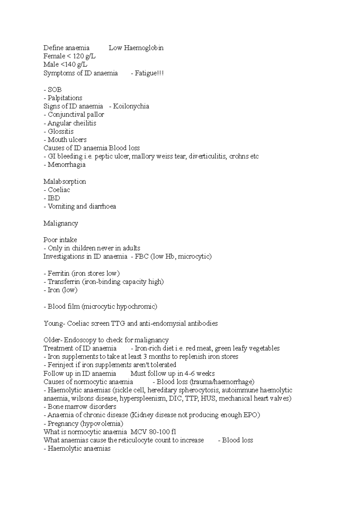 anskd-summary-of-said-topic-define-anaemia-low-haemoglobin-female