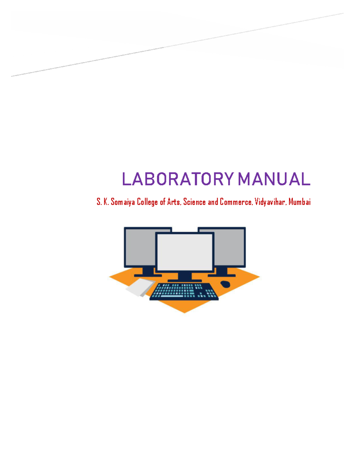 D. Computer Laboratory Policies - S. K. Somaiya College of Arts ...