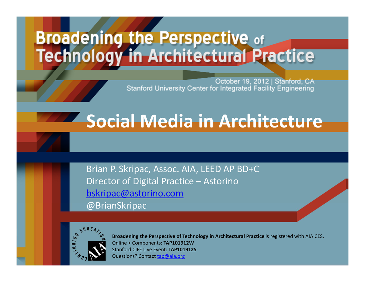 social media architecture thesis