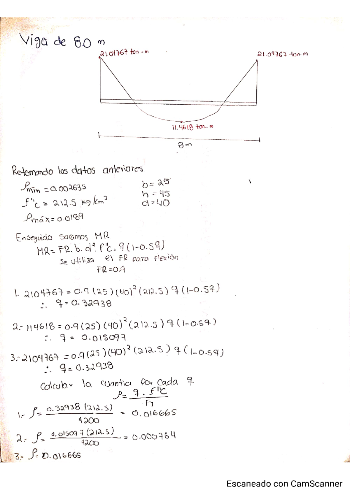 Tarea - Diseño - Diagrama de interacción Columna rectangular Para el ...