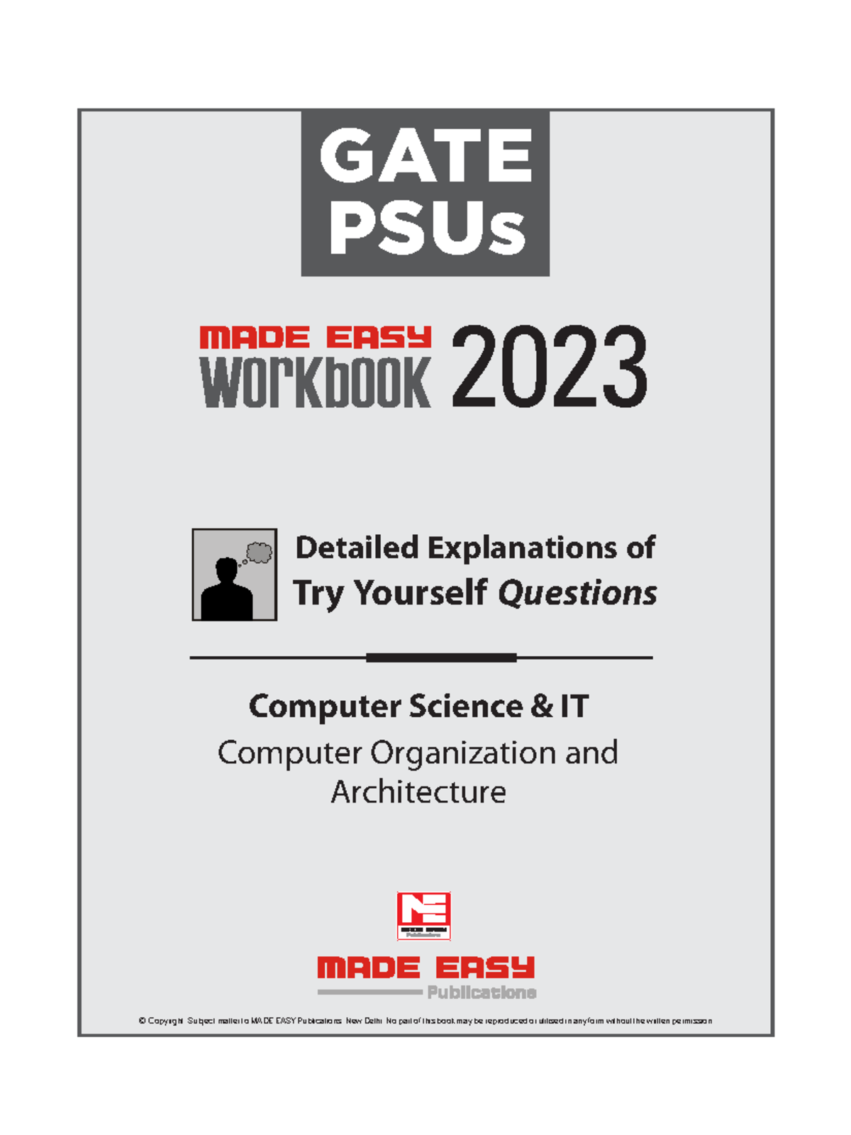 COA TYS - Computer Organization and Architecture - Workbook 2023 GATE ...