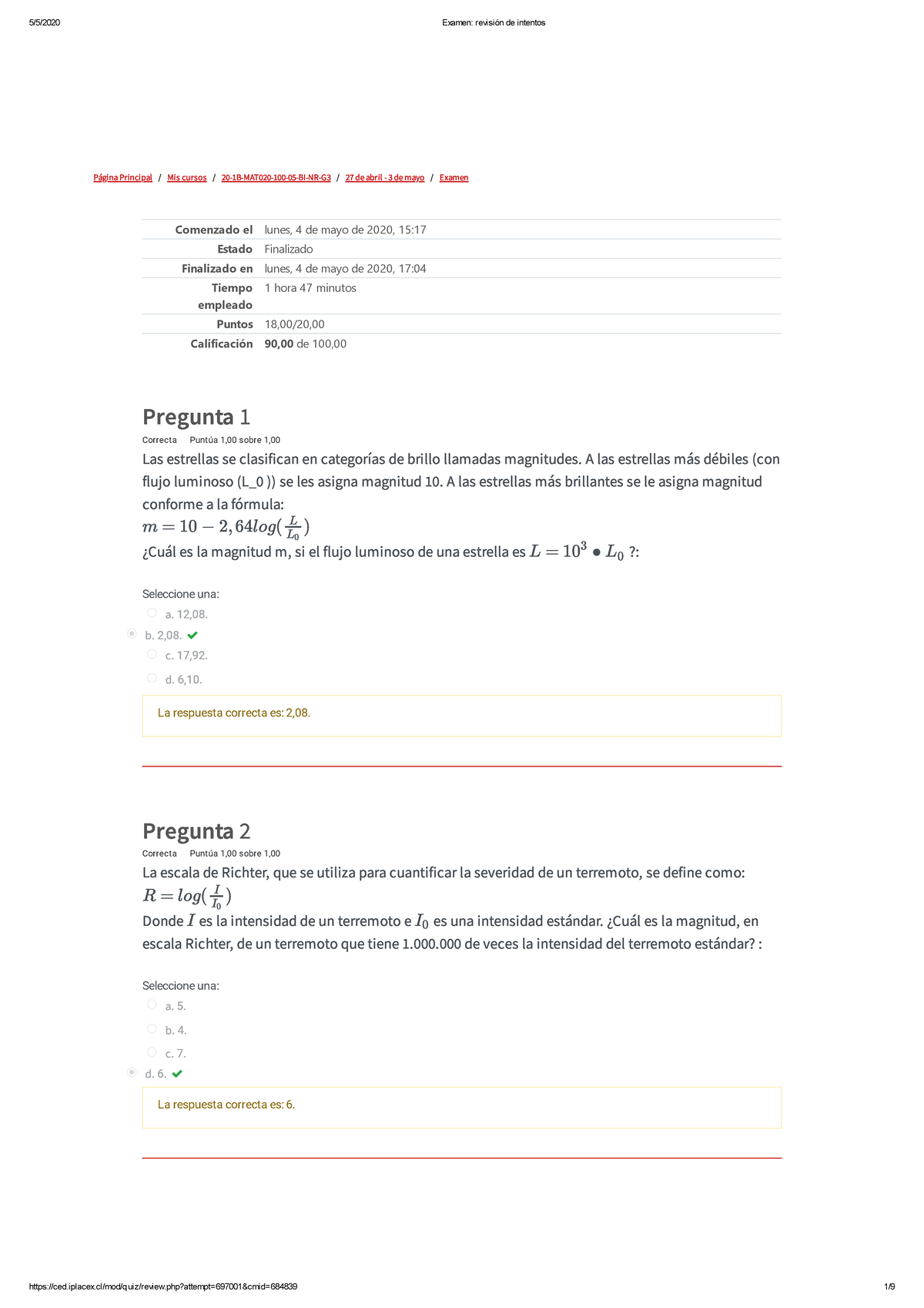 examen-algebra-p-gina-principal-mis-cursos-20-1b-mat020-100