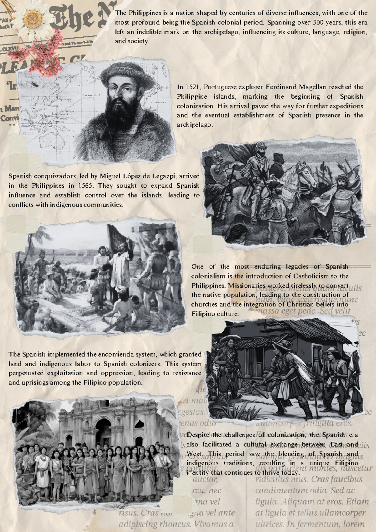 Visual Essay Spanish- Colonial - Despite the challenges of colonization ...