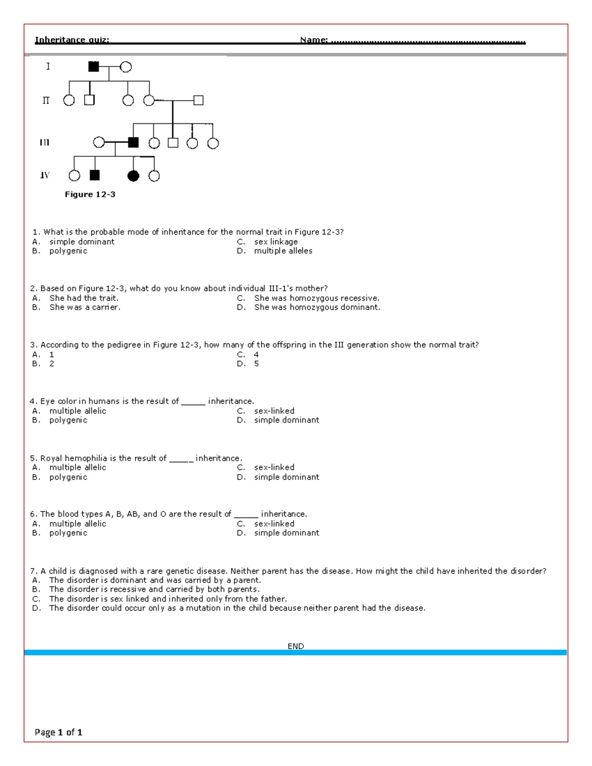 The Ins and Outs of Complex Inheritance Practice Problems – An Answer Key to Your Genetic Puzzles