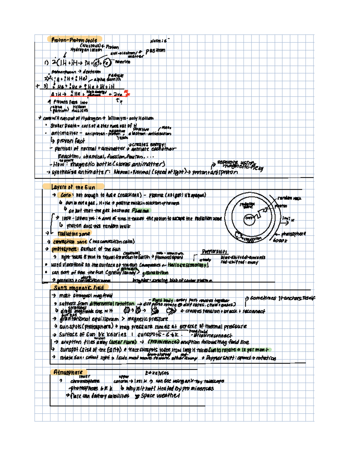 Part 3 Lecture 2 -Start Proton-Proton Cycle end (Other stars besides ...