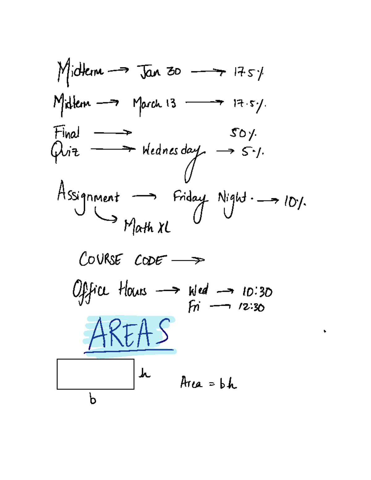 Lecture 1 MATH - Mahsa, chapter 1 notes - Midterm Jan 301751 Midterm ...