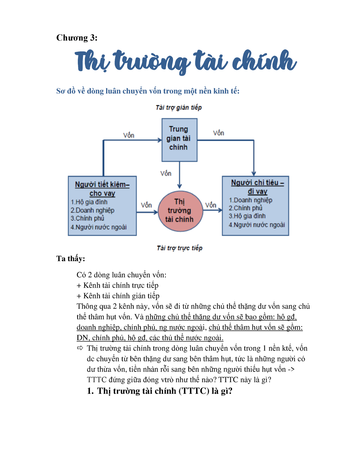 Chương 3 - TTTC - Akjdigw - Ch°¡ng 3: Th椃⌀ Trươꄀng T愃i Ch椃Ānh S¡ đ Vë ...