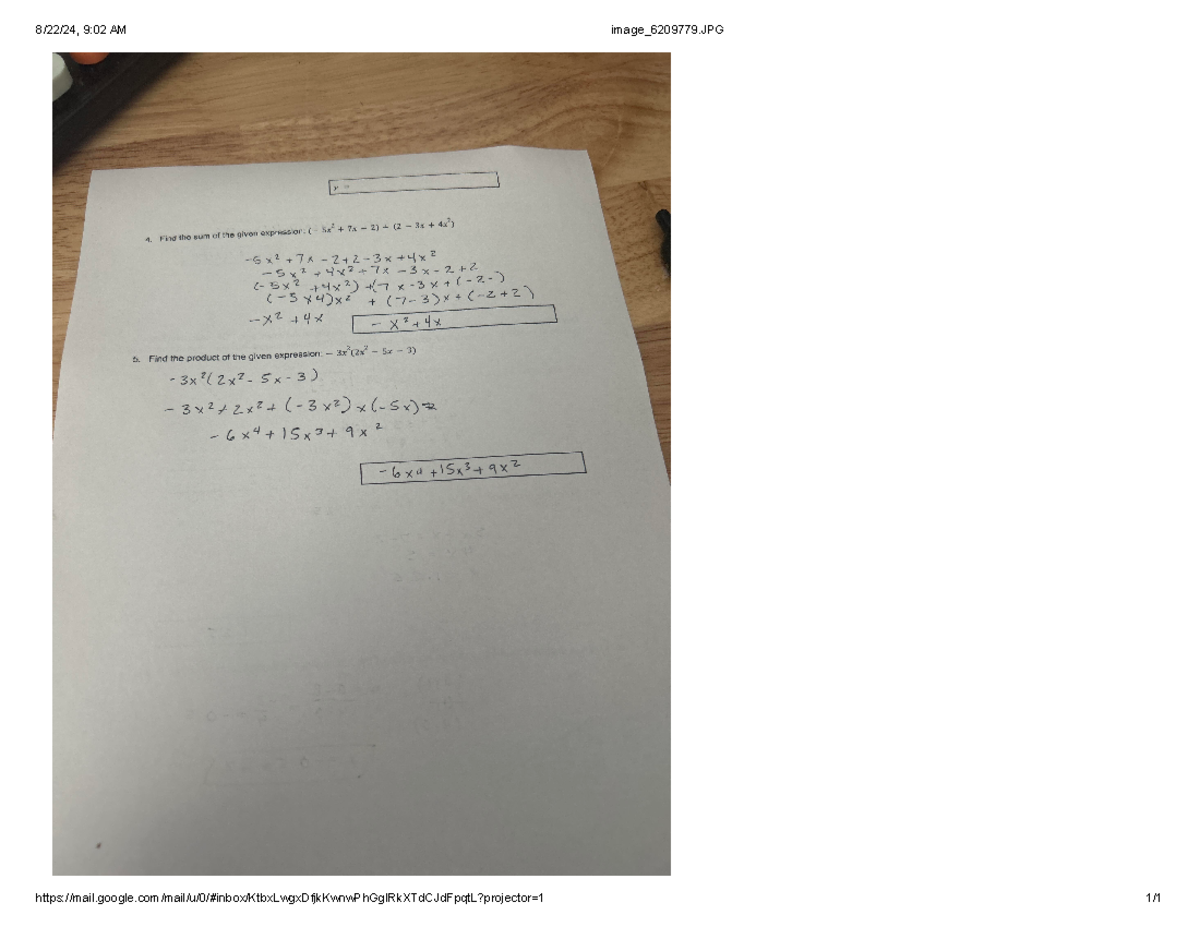 Image 6209779 - this is a standard normal assignment - 4. Find the sum ...