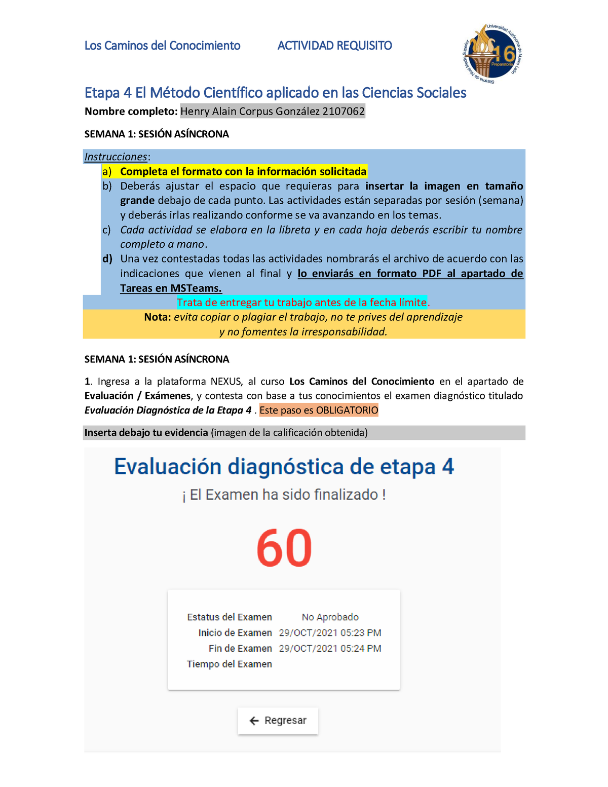 Hacg Ar E4 Lcc Em Ok Etapa 4 El MÈtodo CientÌfico Aplicado En Las Ciencias Sociales Nombre 7438