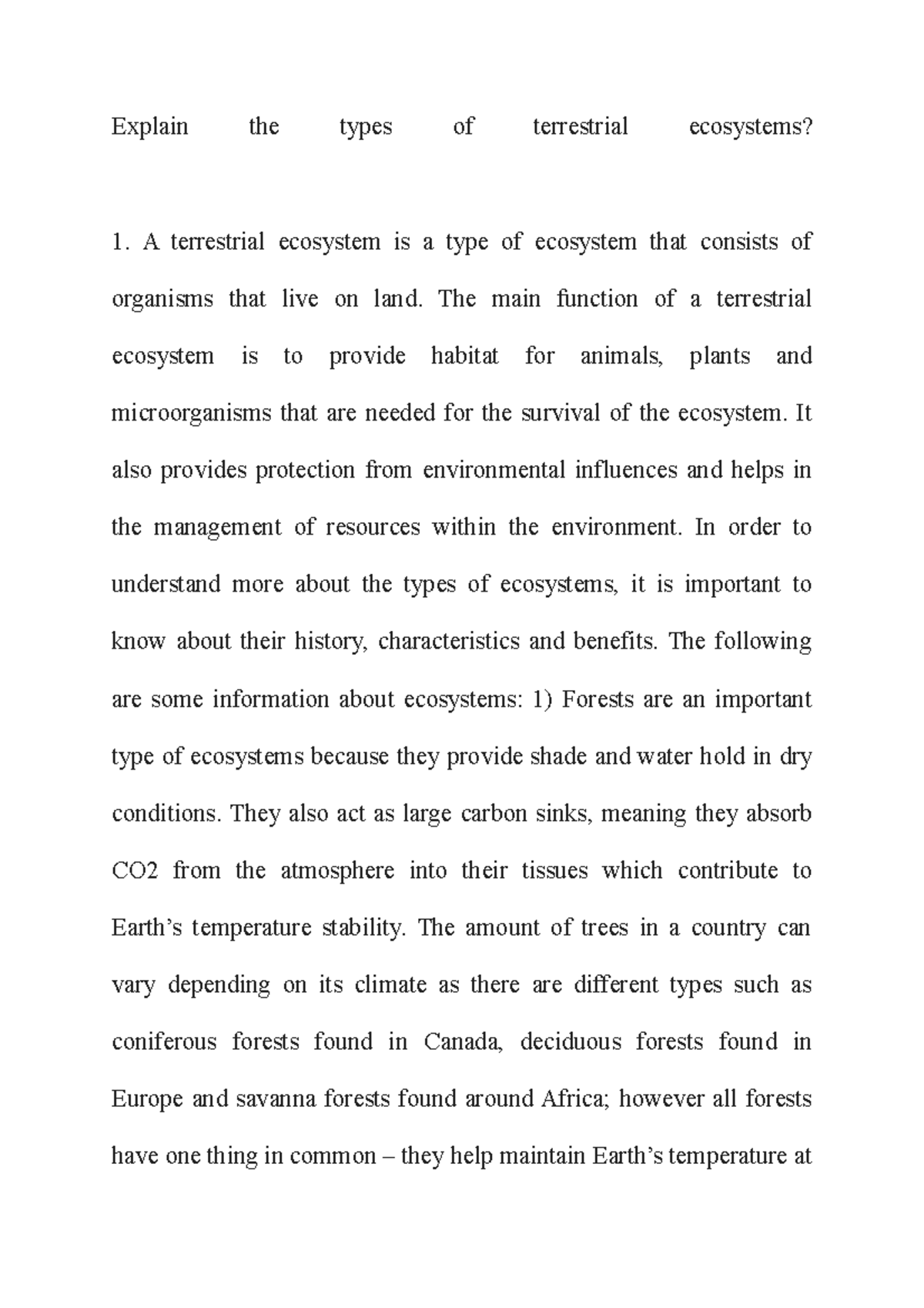 explain-the-types-of-terrestrial-ecosystems-the-main-function-of-a