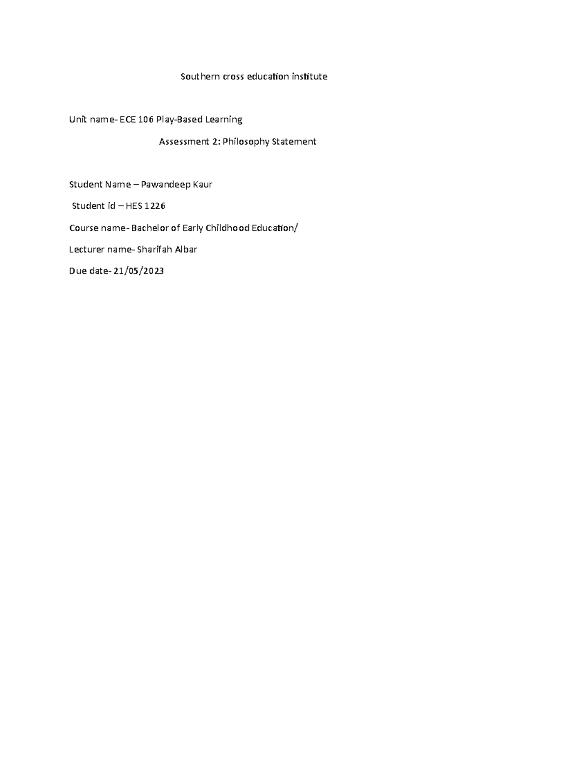 ECE106 TASK -2 - this is very helpful to make assignment - Southern ...