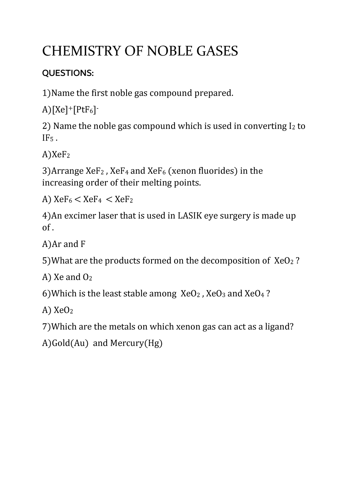 chemistry-of-noble-gases-4-chemistry-of-noble-gases-questions-1-name