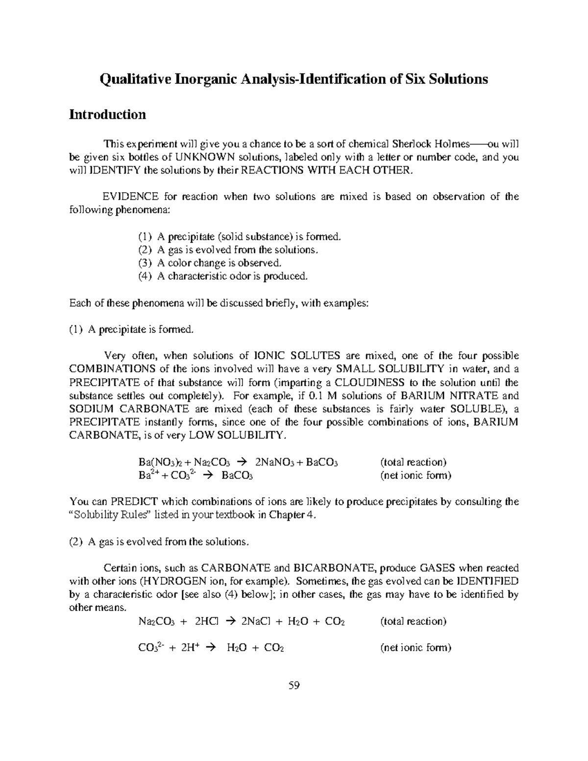 8+-+Qualitative+Inorganic+Analysis+-+Identification+of+Six+Solutions ...