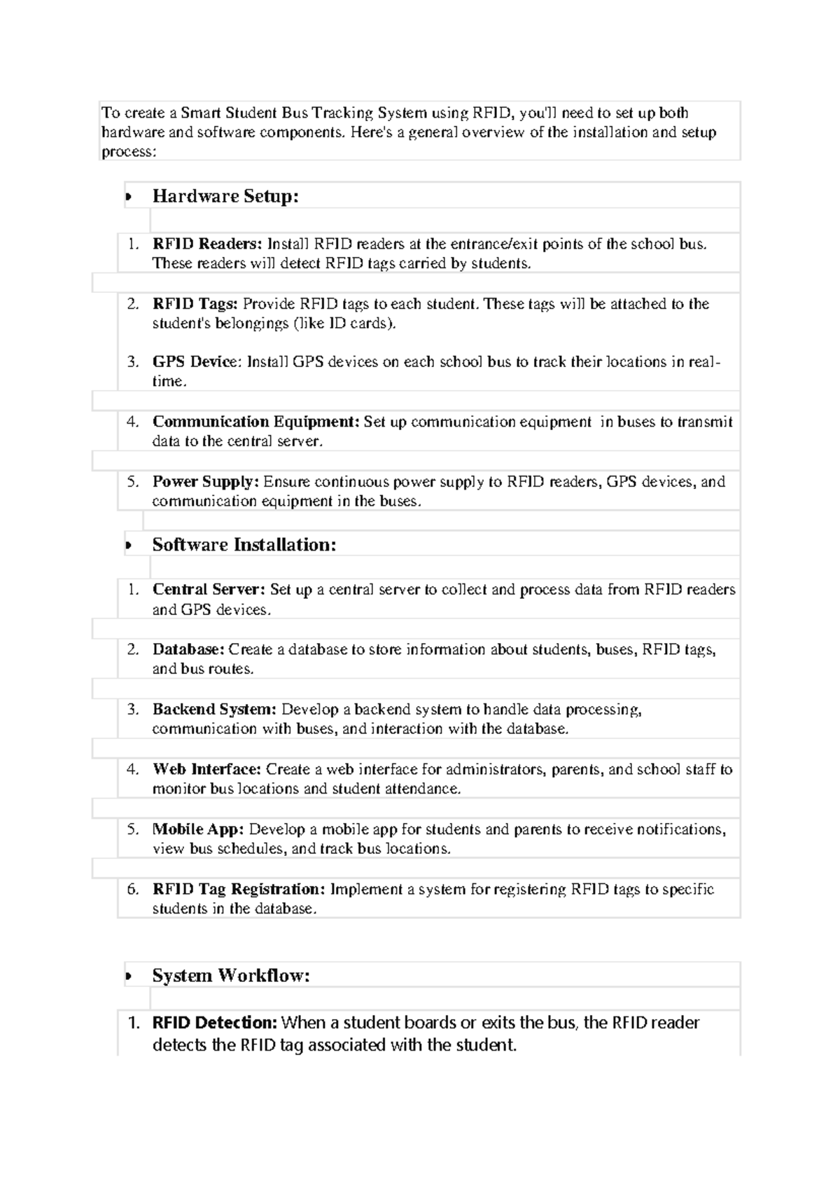 2nd assignment - To create a Smart Student Bus Tracking System using ...