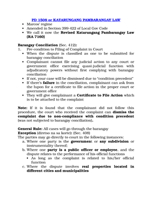 A Guide TO THE Katarungang Pambarangay System 3 - Participatory ...