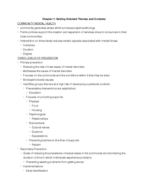 Chapter 2 - Society and Mental Health - Chapter 2: Historical Context ...
