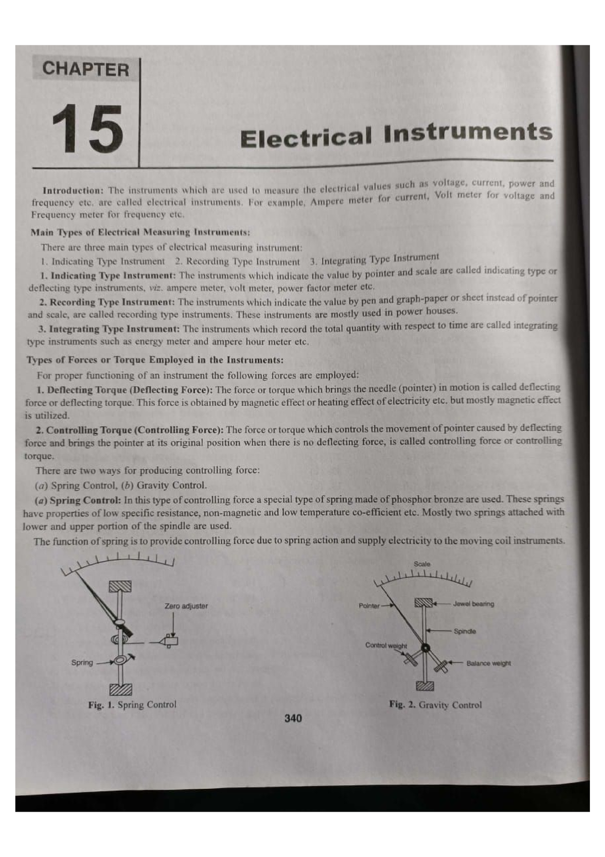 Electrical Instruments - Basic Electrical Engineering /Basic ...