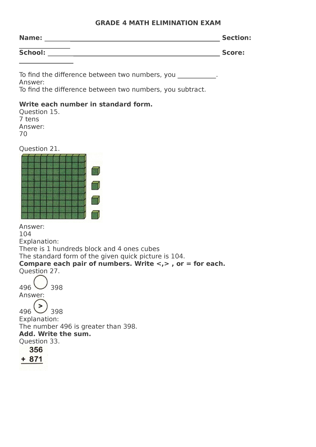 question-video-simple-subtracting-subtracting-one-digit-numbers-from