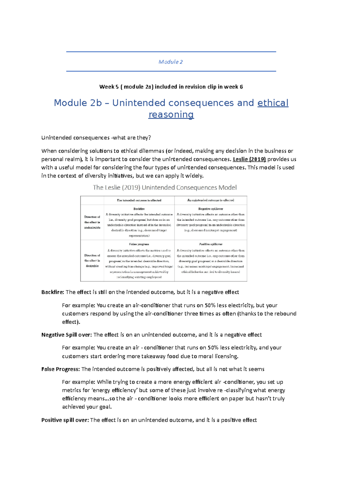 Notes From The Lecture - Module 2 Onwards - Module 2 Week 5 ( Module 2a ...