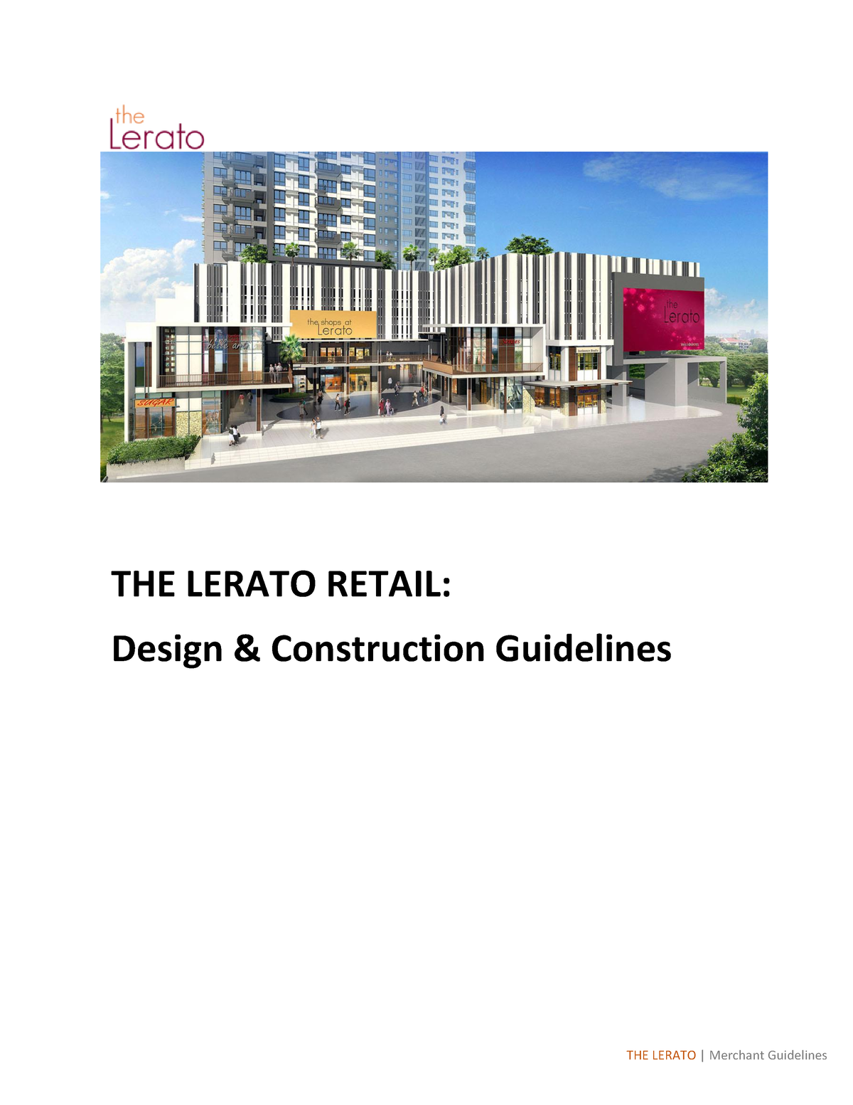 Lerato - Design And Construction Merchant Guidelines - THE LERATO ...