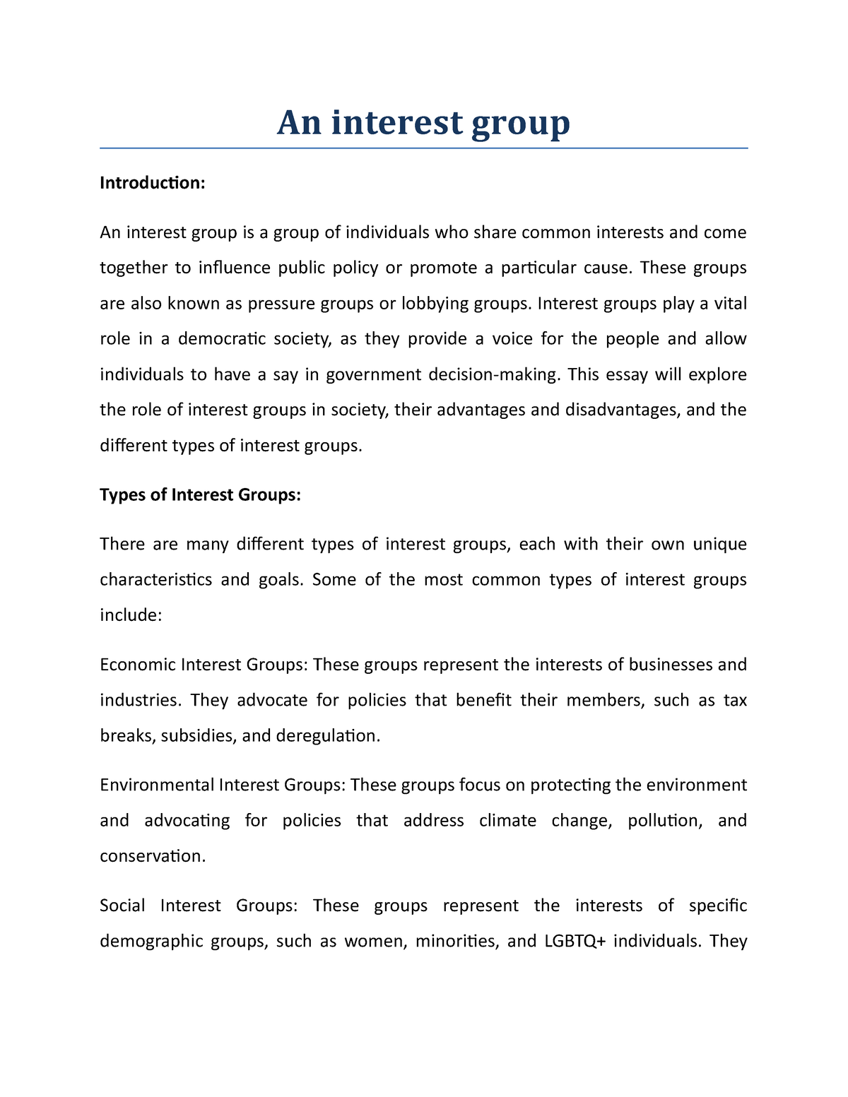 an-interest-group-an-interest-group-introduction-an-interest-group