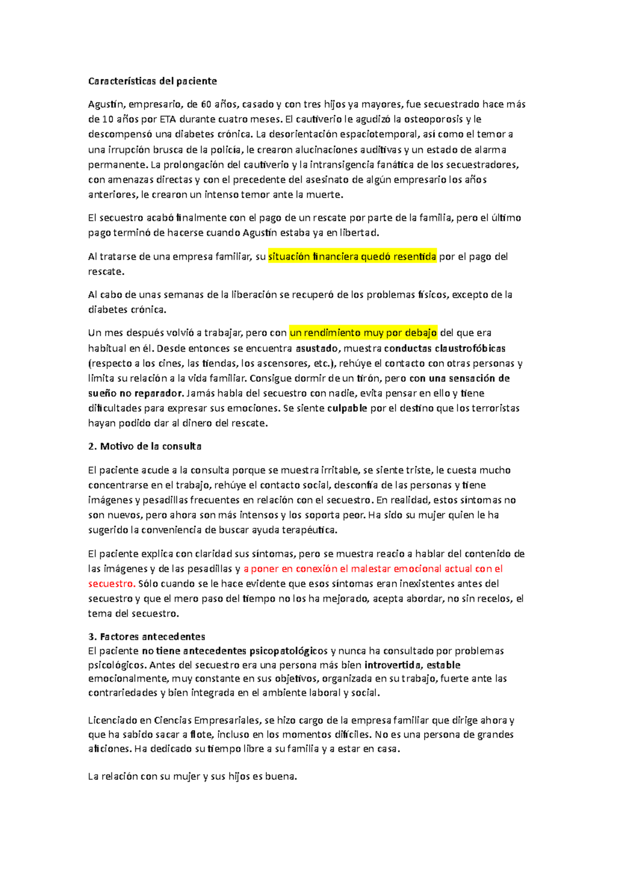 454372816 Caso Agustin Docx Características Del Paciente Agustín Empresario De 60 Años 9048