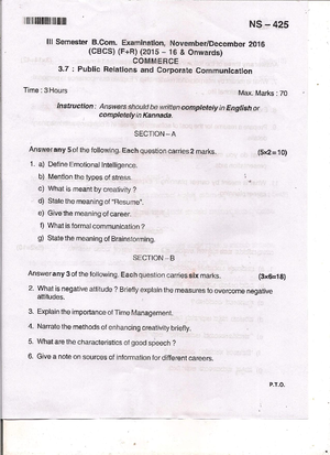 Public Relations - UNIT 1 THE PRESS Structure 1 1 Objectives I 1 ...