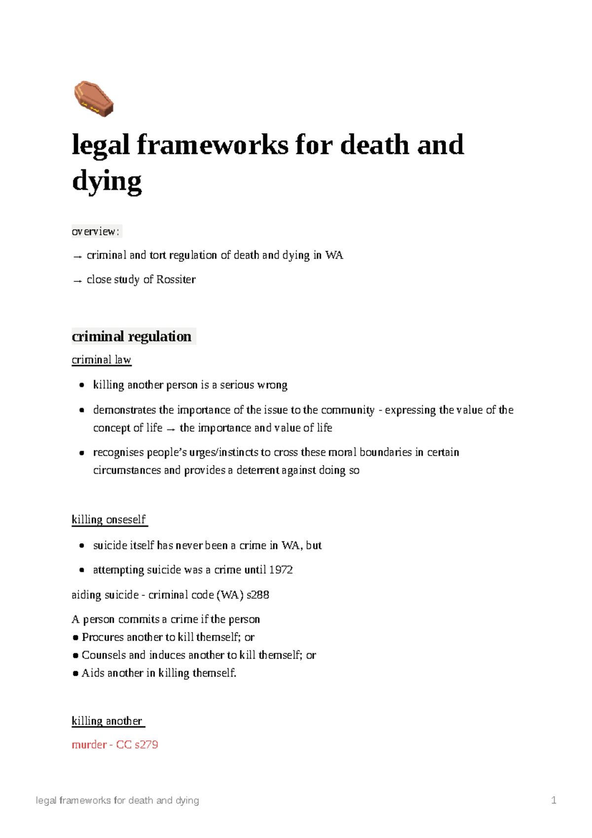Legal frameworks for death and dying - ⚰ legal frameworks for death and ...