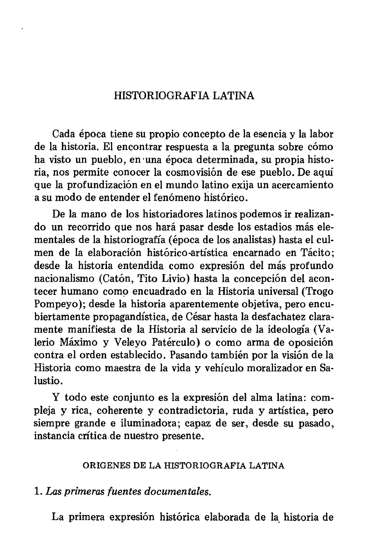 Ciriaca+Morano - Historiografia - HISTORIOGRAF IA LATINA Cada época ...