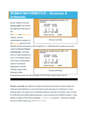 HOM- Midterm - Compilation - History Of Mathematics (HOM) Ancient ...