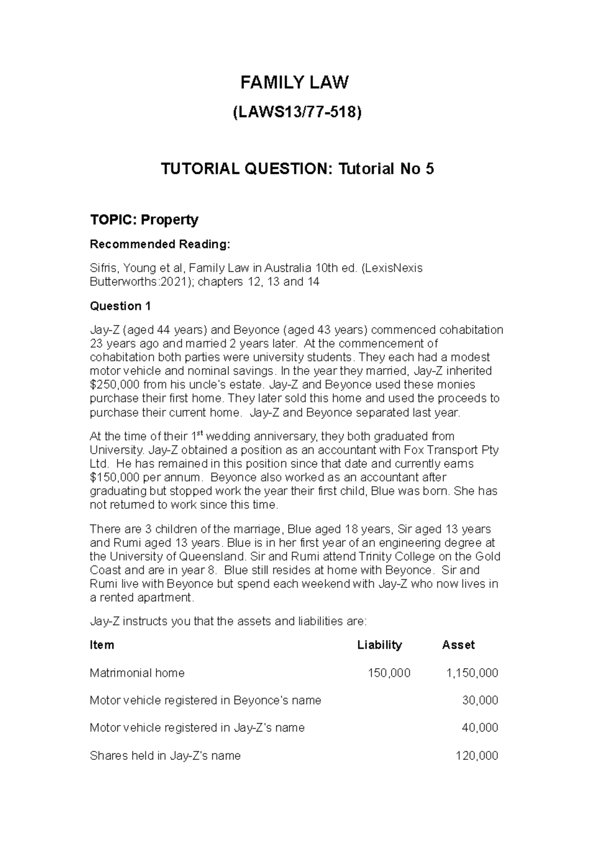 tutorial-questions-no-5-family-law-family-law-laws13-77-518