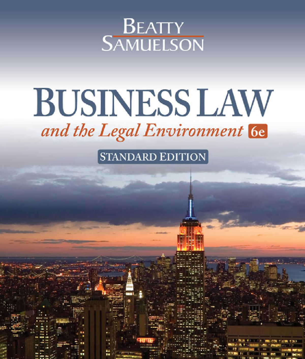 Business Law and Legal Environment, 6th Edition - This is an electronic ...