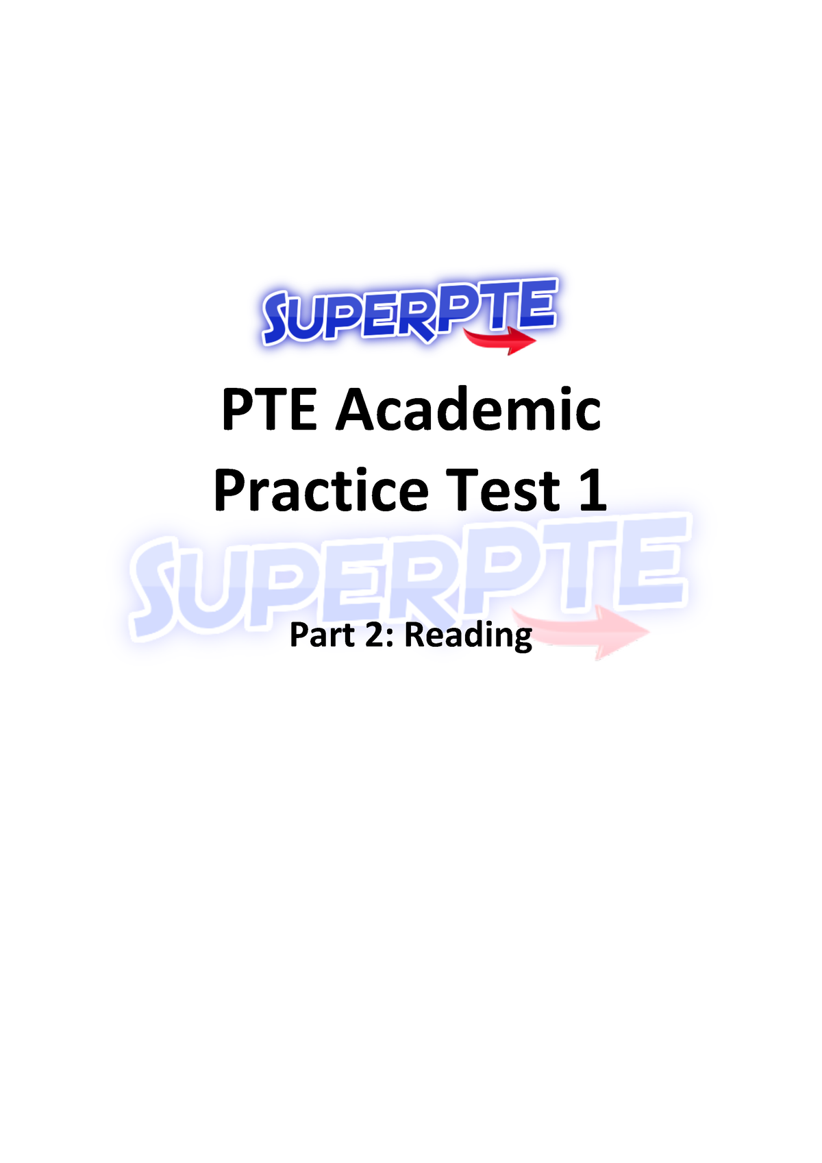 PTE Reading Mock Test 1 - ...... - PTE Academic Practice Test 1 Part 2 ...