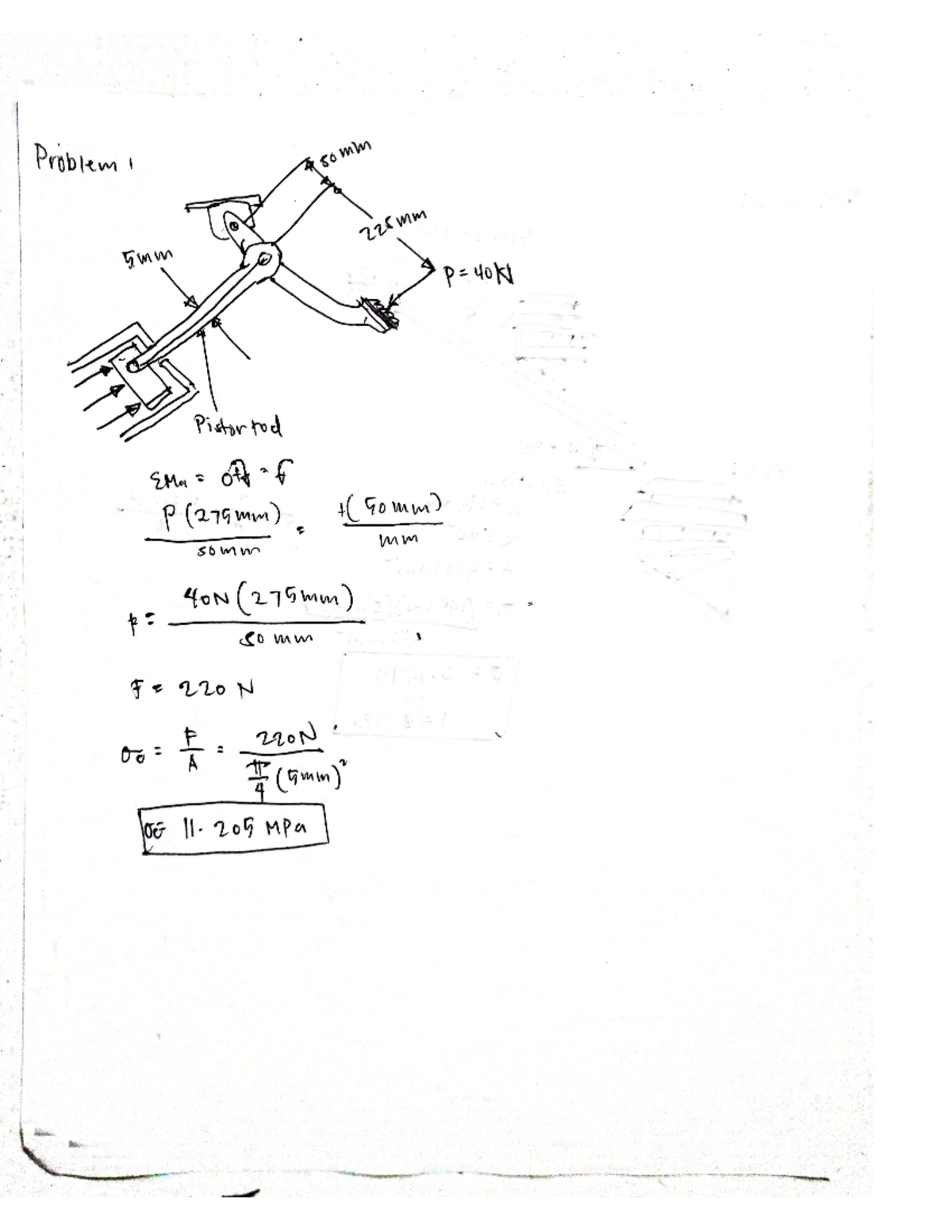 Mechanics Exam - Civil Engineering - Studocu